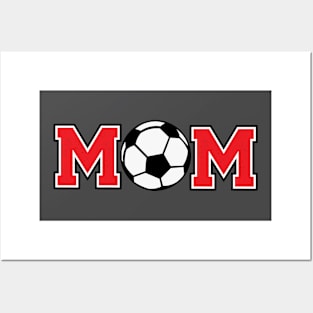 Soccer Mom Red Posters and Art
